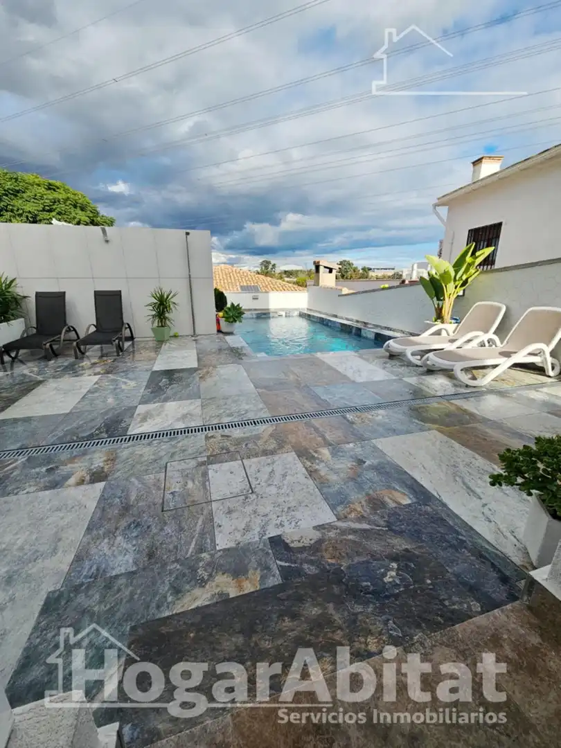 Terrassa de Casa o xalet en venda en Almazora / Almassora amb Aire condicionat, Terrassa i Traster