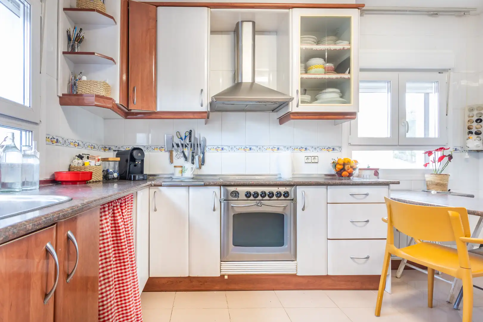 Kitchen of Houses for sale in Villanueva de la Cañada  with Air Conditioner, Heating and Private garden