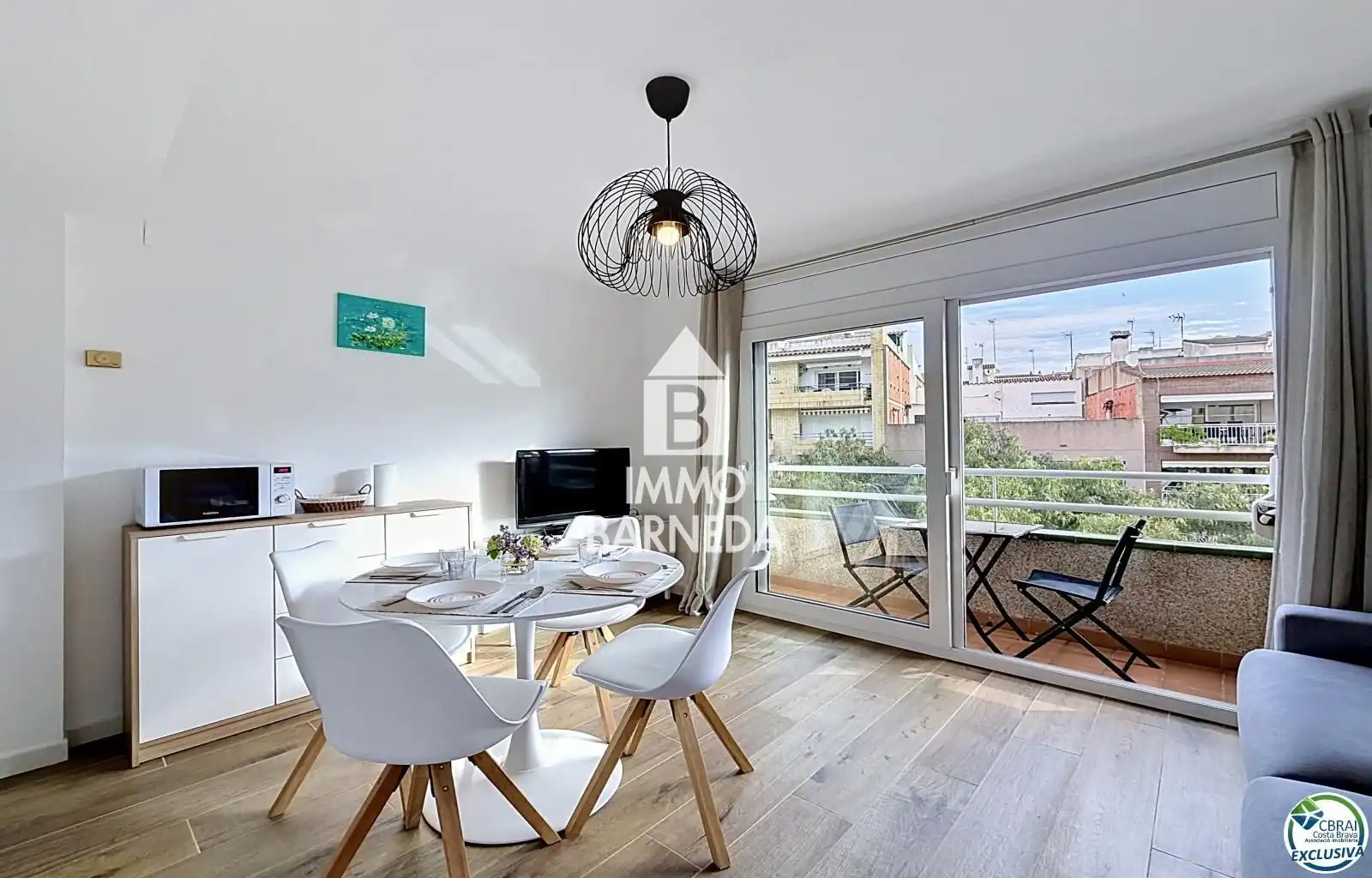 Bedroom of Flat for sale in Roses  with Air Conditioner, Heating and Terrace