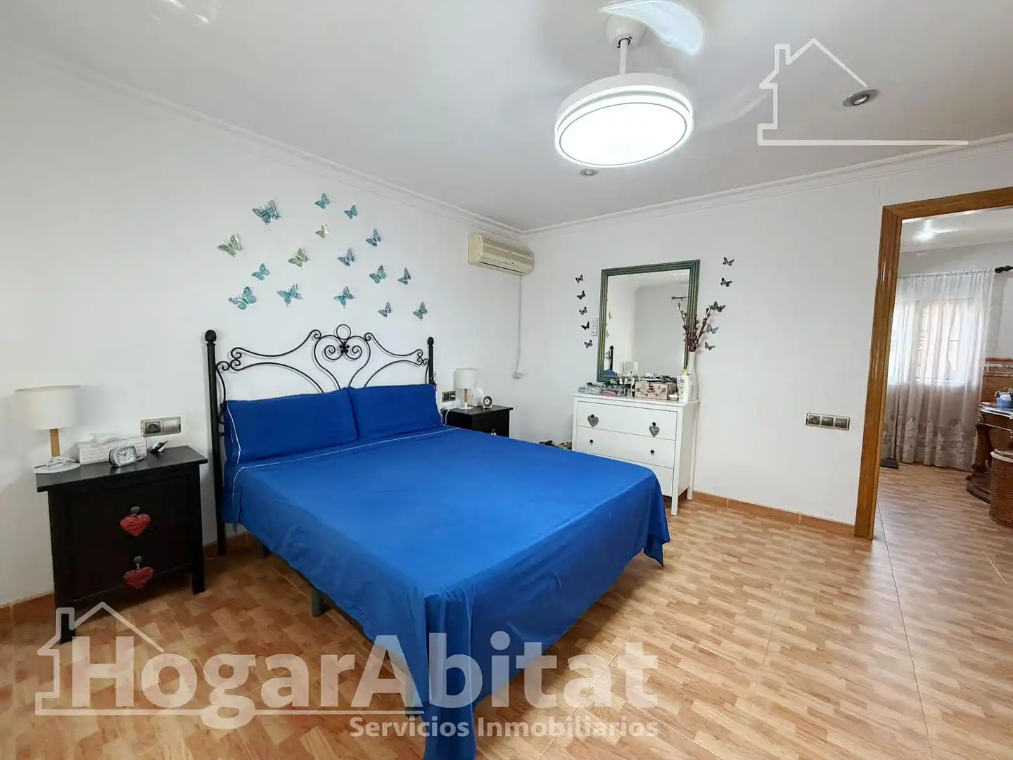 Habitación de Casa o chalet en venta en Vilamarxant con Aire acondicionado, Jardín privado y Terraza
