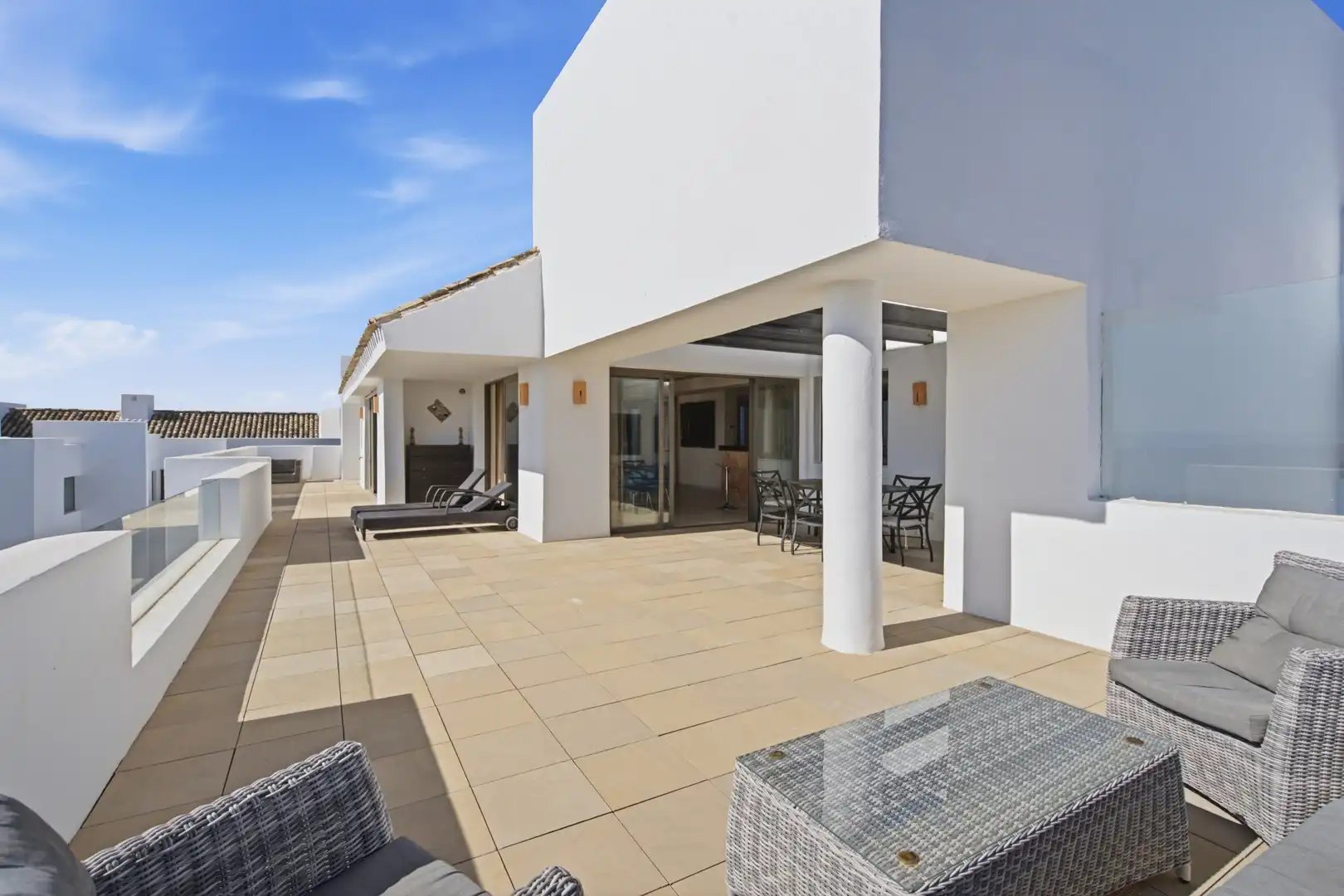 Terraza de Ático en venta en Benahavís con Aire acondicionado, Terraza y Trastero