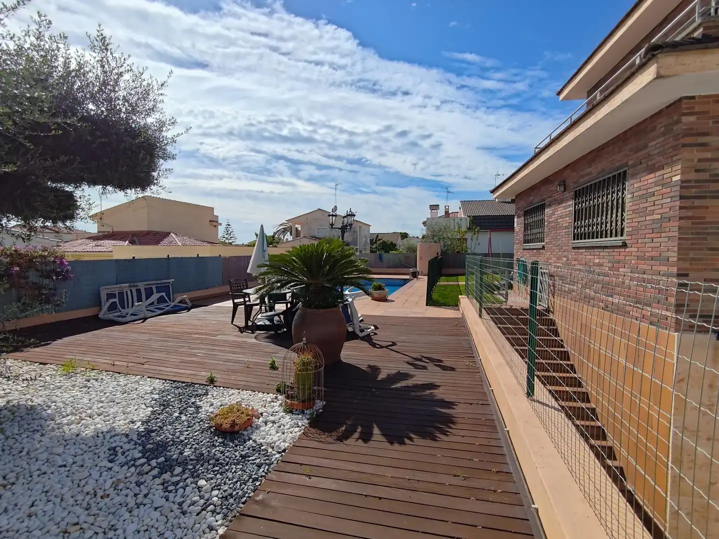 Terraza de Casa o chalet en venta en El Vendrell con Aire acondicionado, Calefacción y Jardín privado