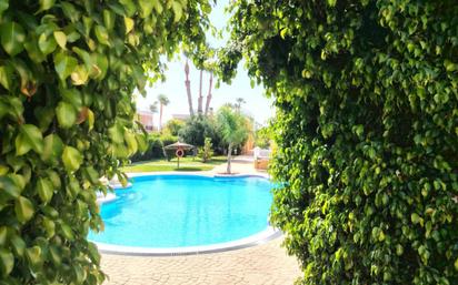Swimming pool of Single-family semi-detached for sale in Alicante / Alacant  with Air Conditioner, Terrace and Swimming Pool