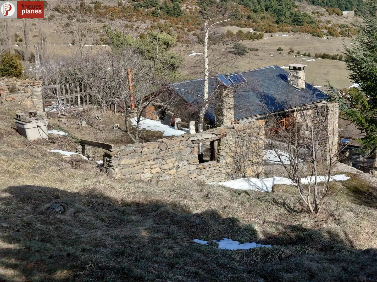 Exterior view of Houses for sale in Les Valls de Valira  with Private garden and Furnished