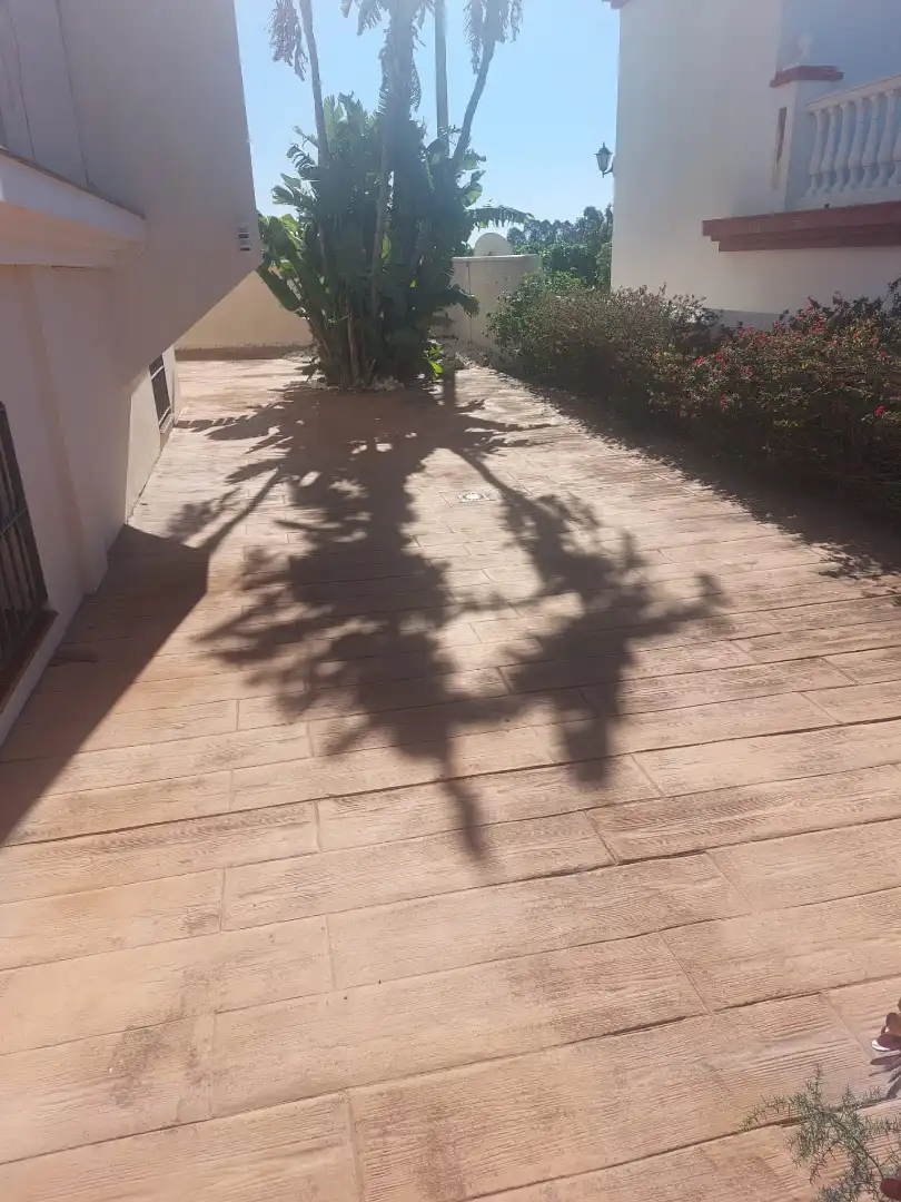 Terraza de Casa o chalet en venta en Málaga con Aire acondicionado, Jardín privado y Piscina
