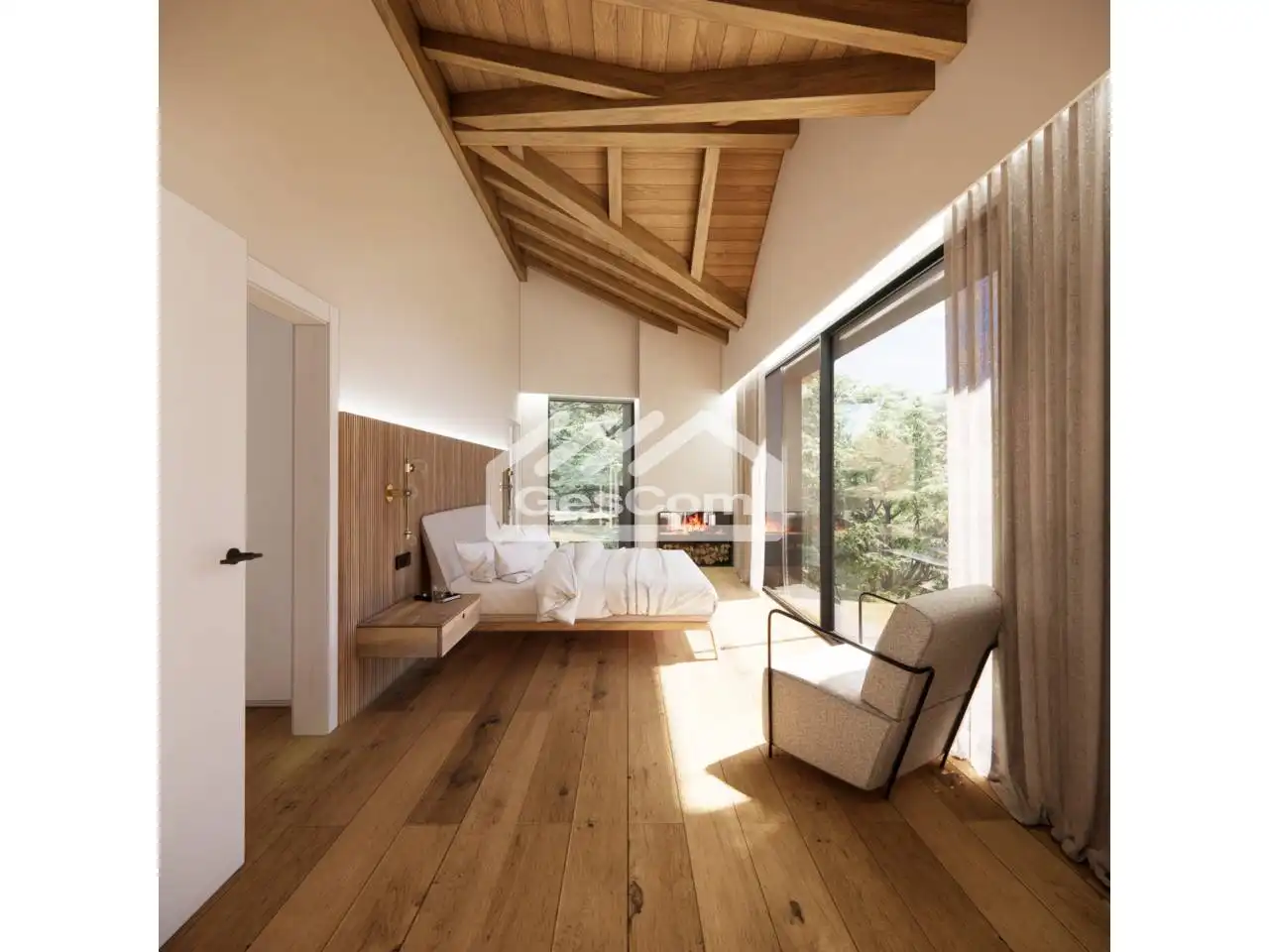 Sala de estar de Casa o chalet en venta en Encamp con Calefacción, Jardín privado y Parquet