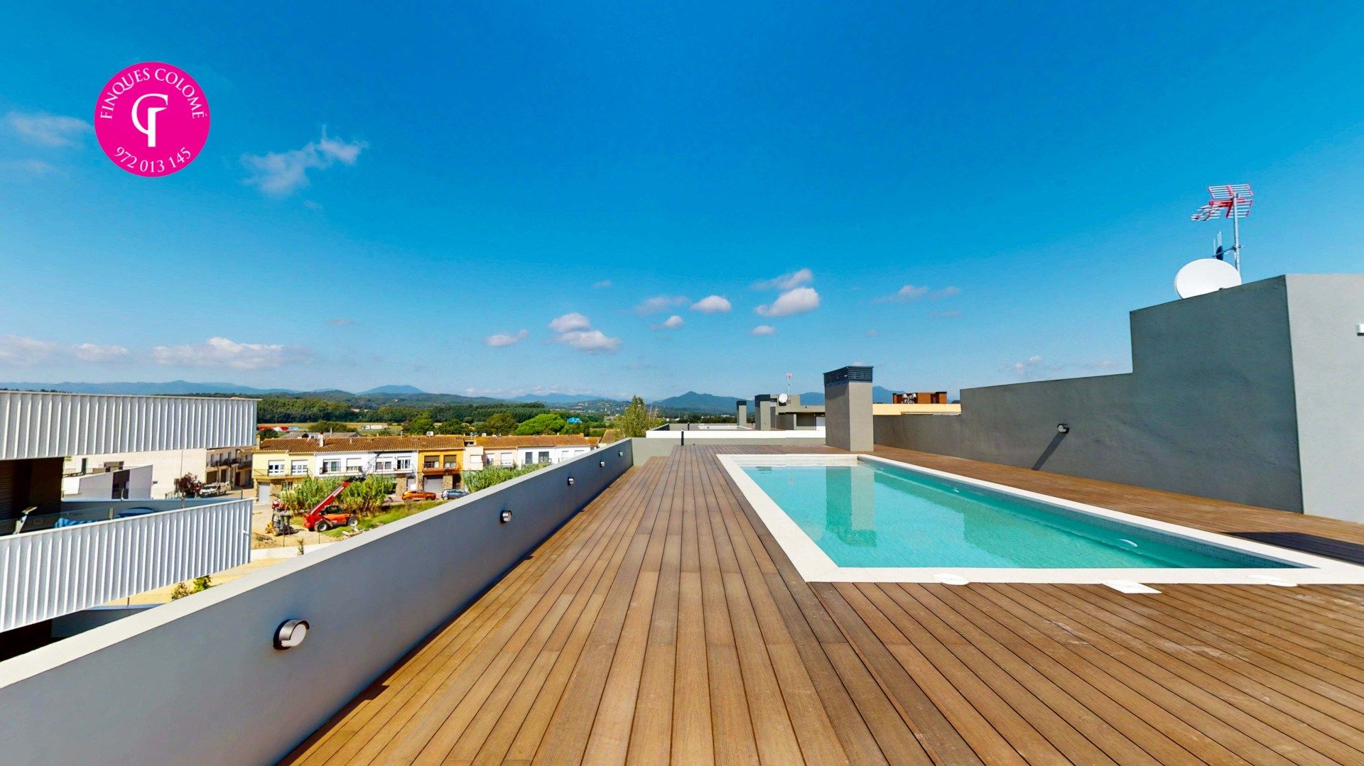 Piscina de Planta baixa de lloguer en Vilablareix amb Aire condicionat, Terrassa i Traster