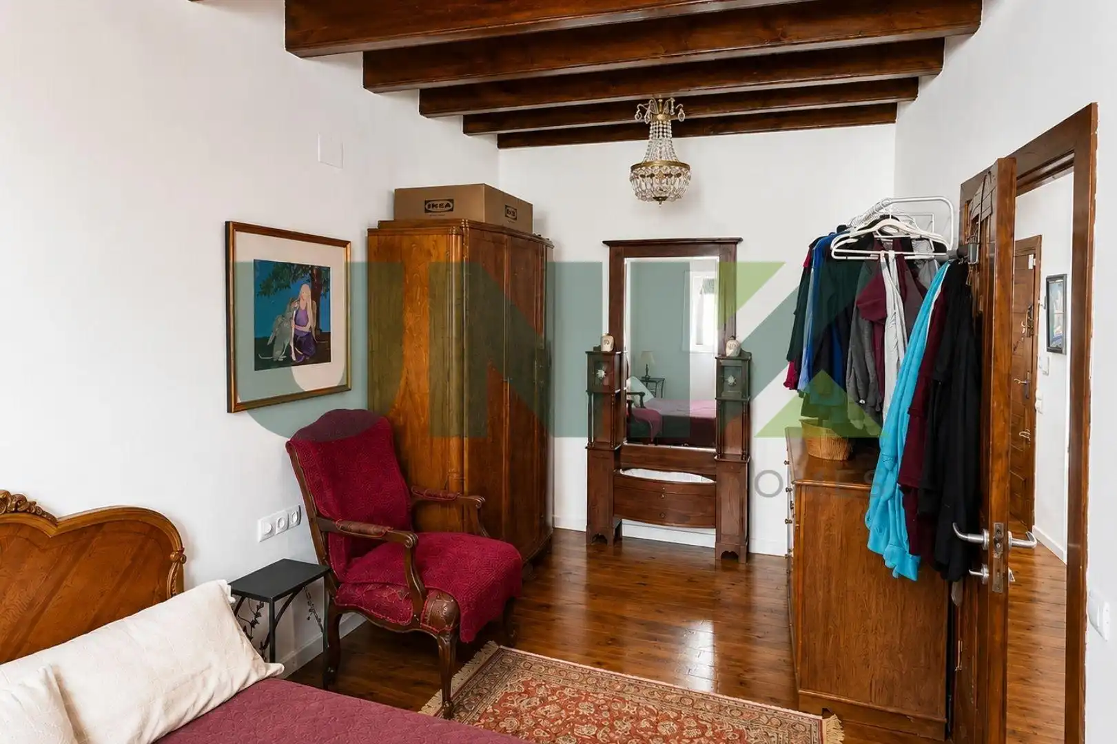 Sala d'estar de Àtic en venda en Barcelona