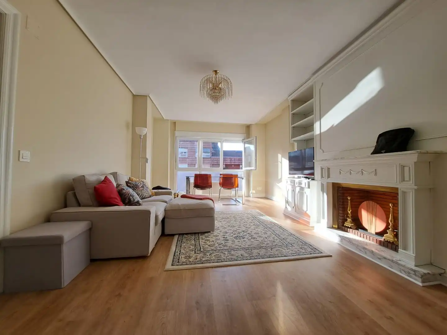 Wohnzimmer von Wohnung zur Miete in Getxo  mit Heizung und Möbliert