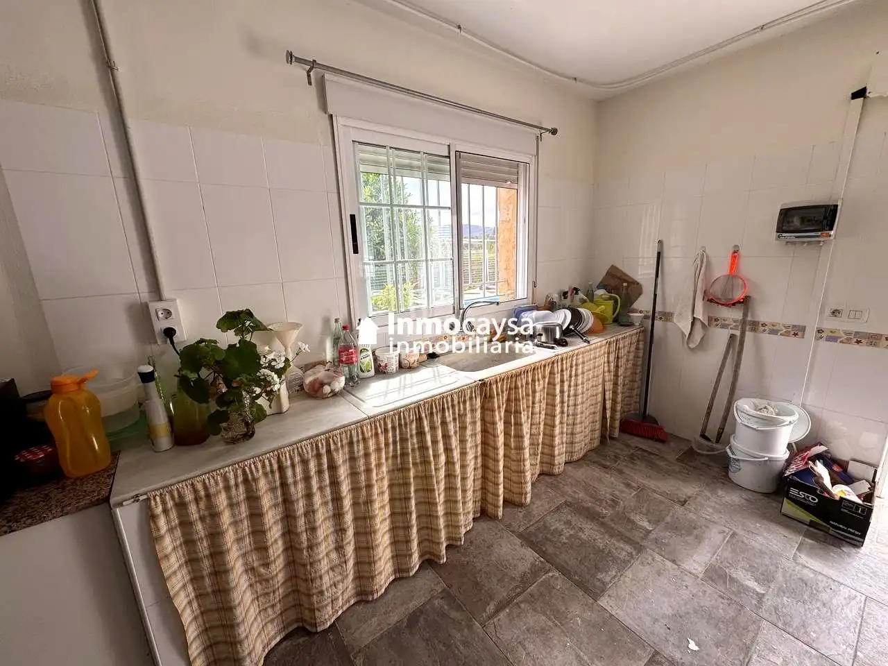 Cuina de Casa o xalet en venda en Xàtiva amb Aire condicionat, Jardí privat i Terrassa