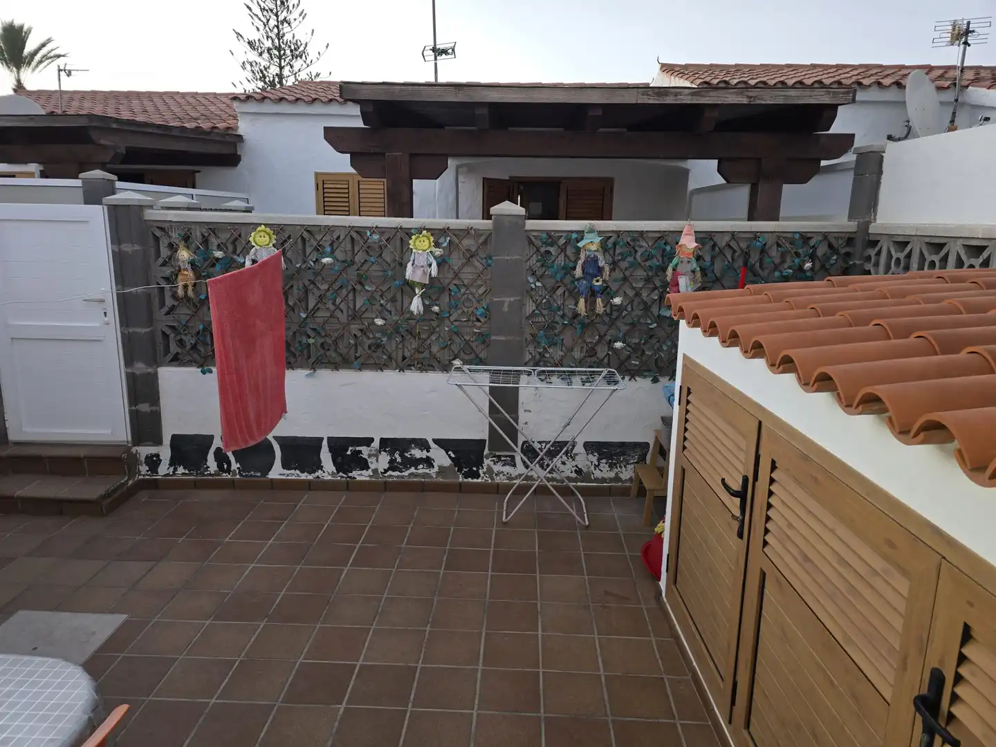 Terrasse von Haus oder Chalet zum Verkauf in San Bartolomé de Tirajana mit Privatgarten, Terrasse und Möbliert
