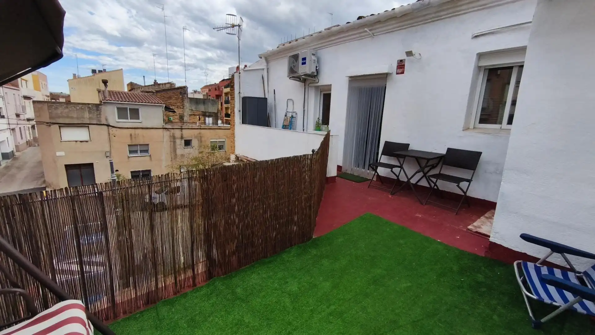 Terrasse von Wohnung zum Verkauf in Tortosa mit Klimaanlage, Heizung und Parkett