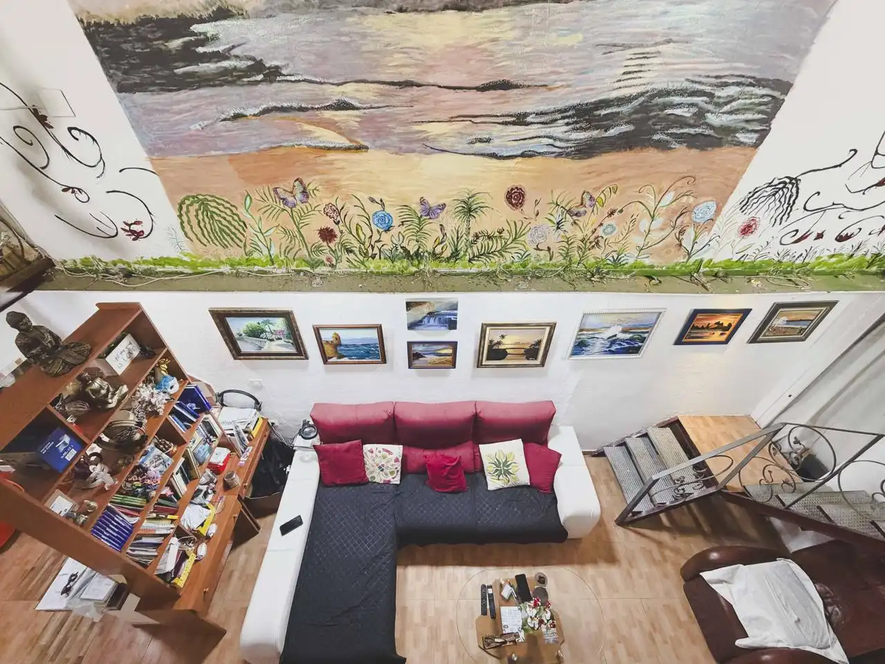 Wohnzimmer von Maisonette zum Verkauf in Cádiz mit Terrasse
