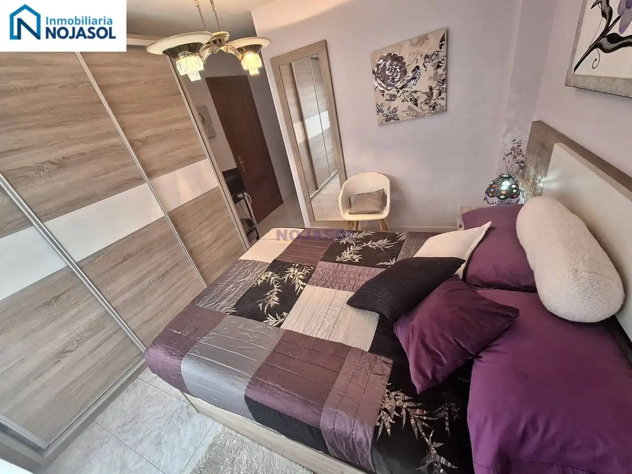 Schlafzimmer von Wohnungen zum Verkauf in Noja mit Heizung, Terrasse und Möbliert