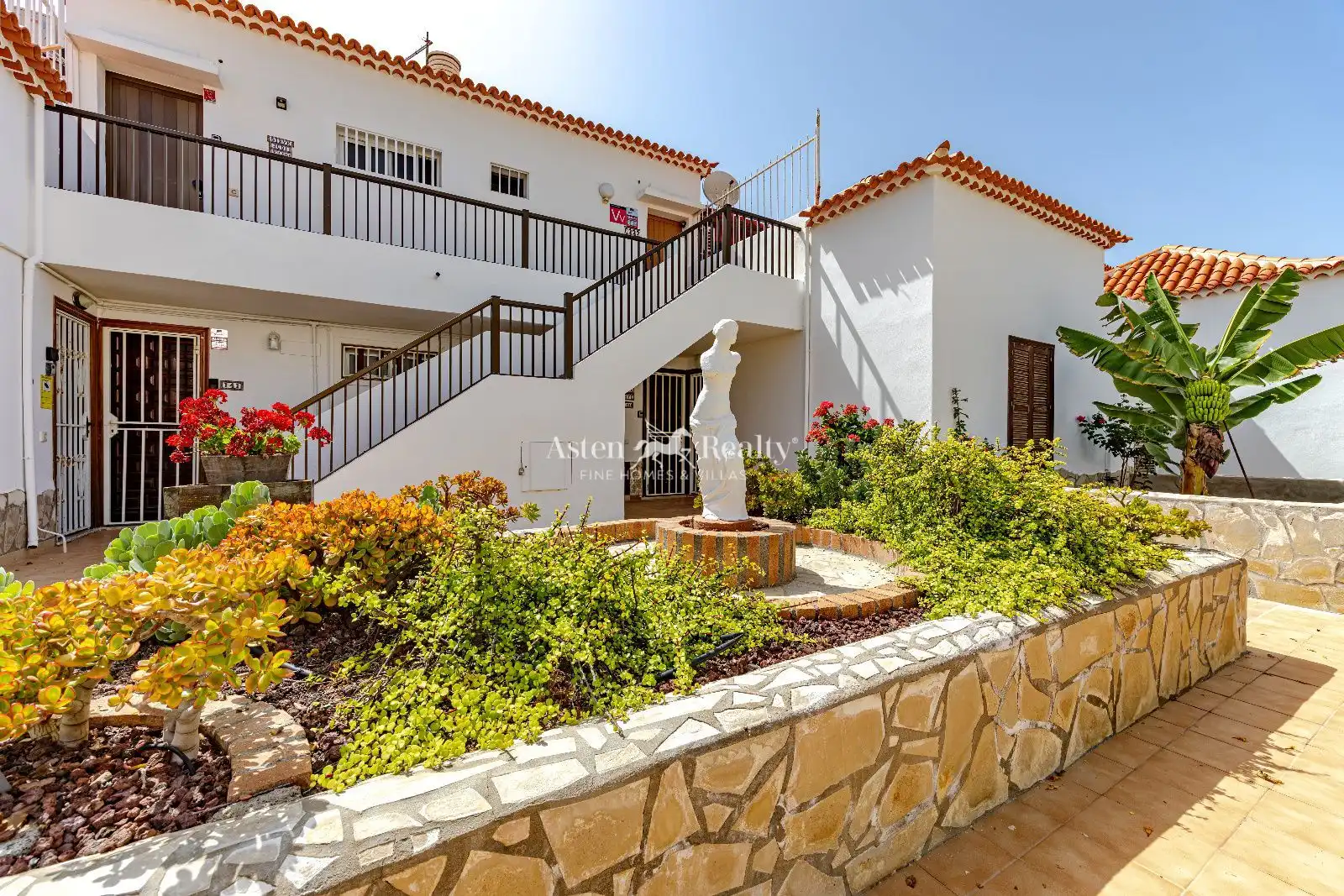 Terrasse von Wohnung zum Verkauf in Arona mit Klimaanlage, Terrasse und Schwimmbad