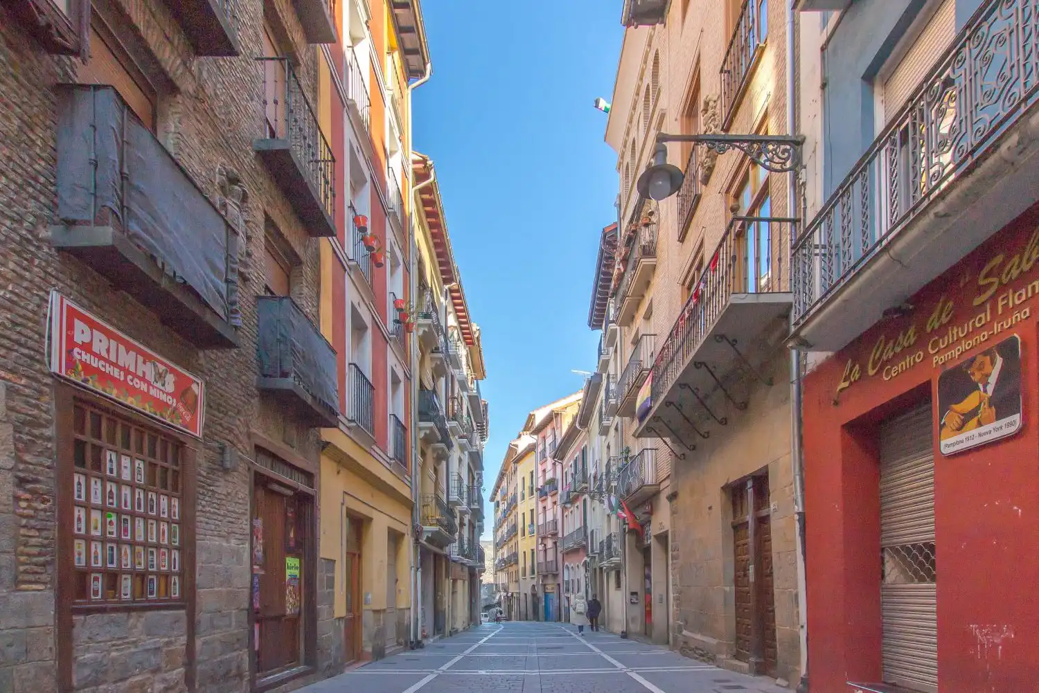 Vista exterior de Piso en venta en  Pamplona / Iruña
