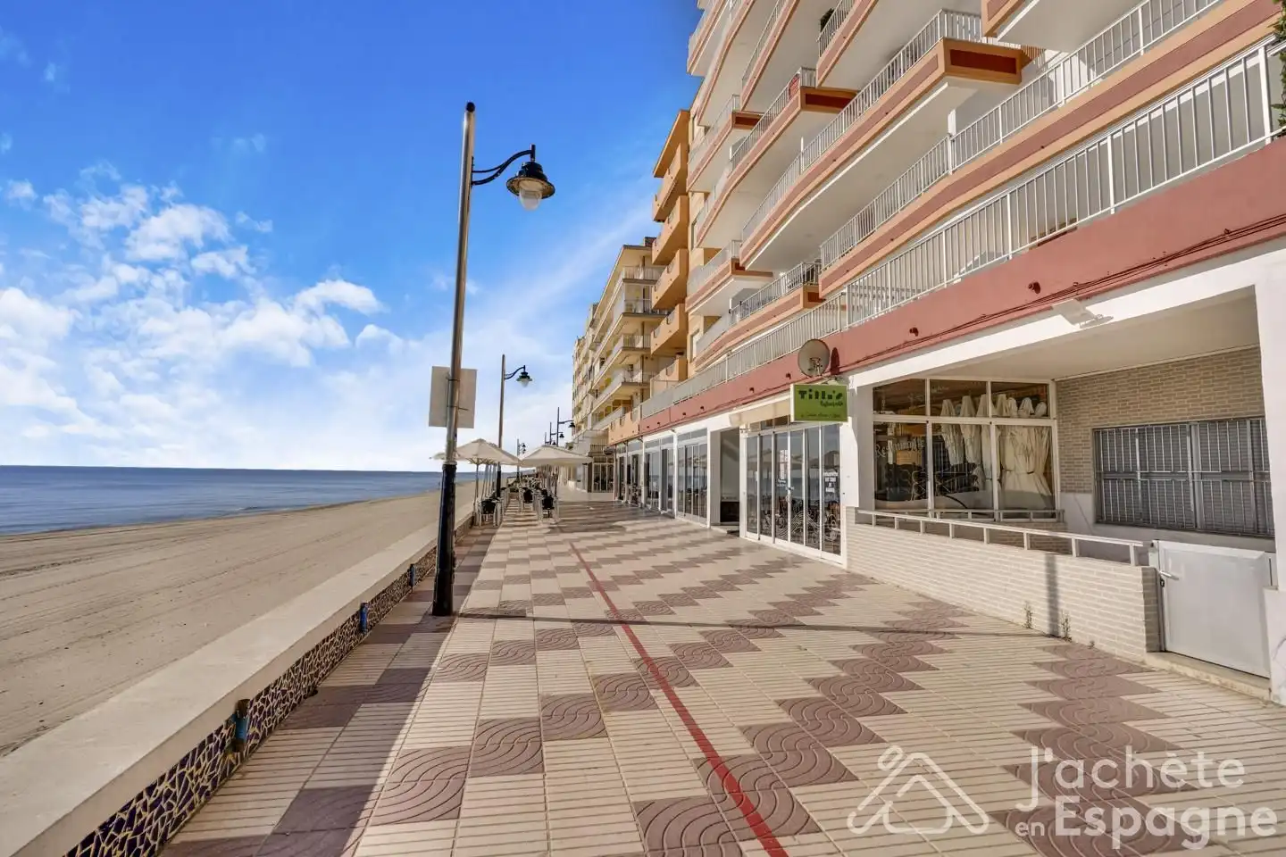 Vista exterior de Estudio en venta en Sueca con Aire acondicionado, Terraza y Amueblado