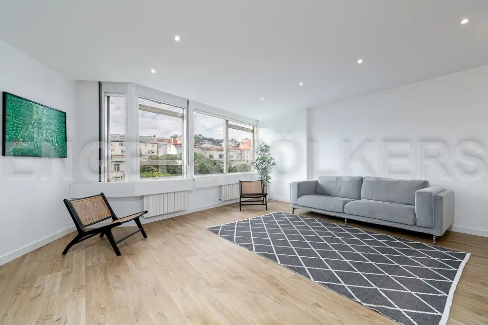 Living room of Flat for rent in Vigo   with Heating and Furnished