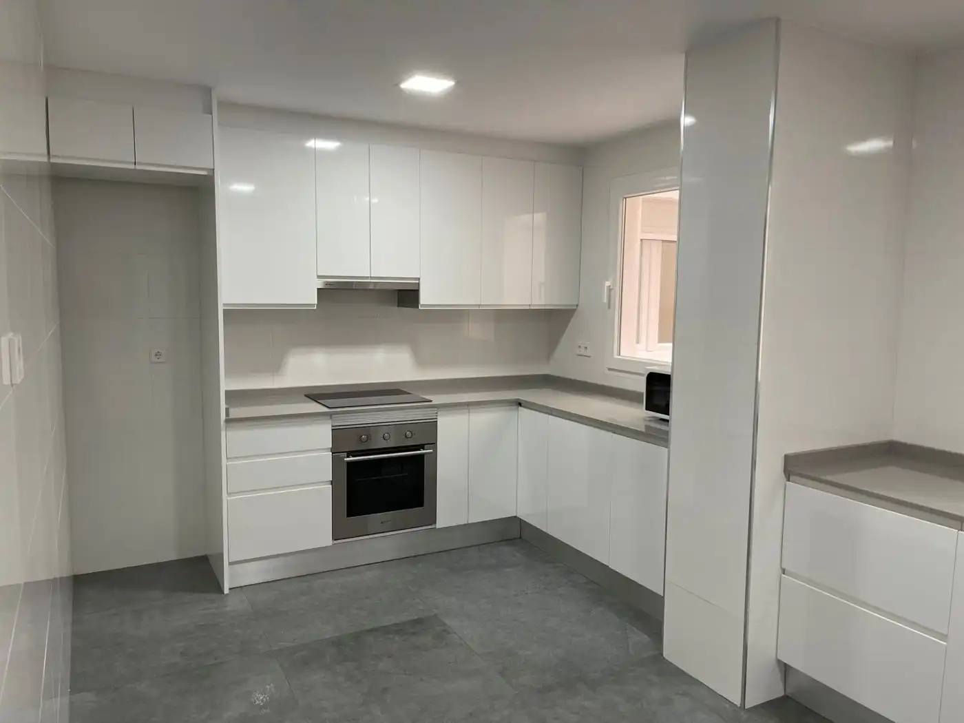 Cocina de Piso de alquiler en Murcia con Calefacción