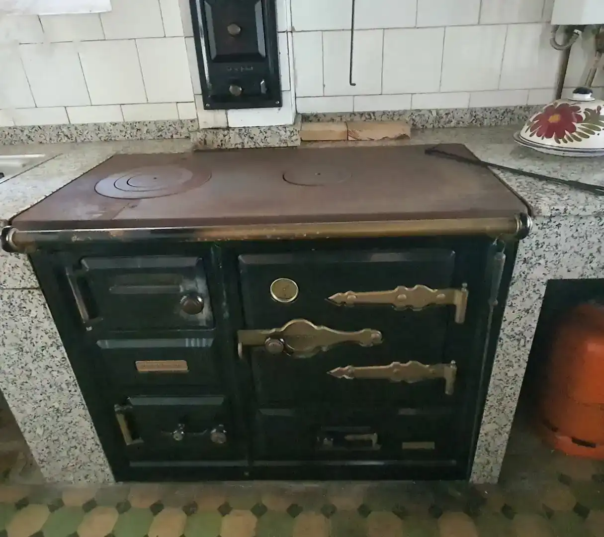 Cocina de Casa o chalet en venta en Noia con Balcón