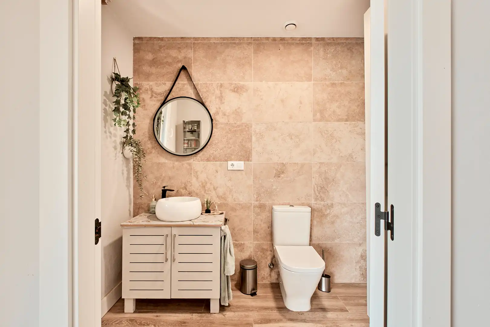 Baño de Casa o chalet en venta en Bergondo con Calefacción, Jardín privado y Piscina