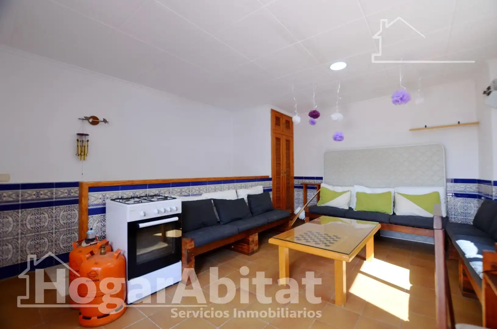 Sala de estar de Casa o chalet en venta en Cullera con Aire acondicionado, Calefacción y Terraza