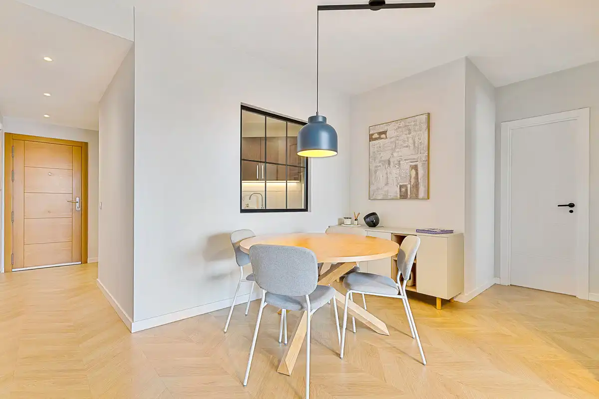 Comedor de Apartamento en venta en Fuengirola con Aire acondicionado, Amueblado y Piscina comunitaria