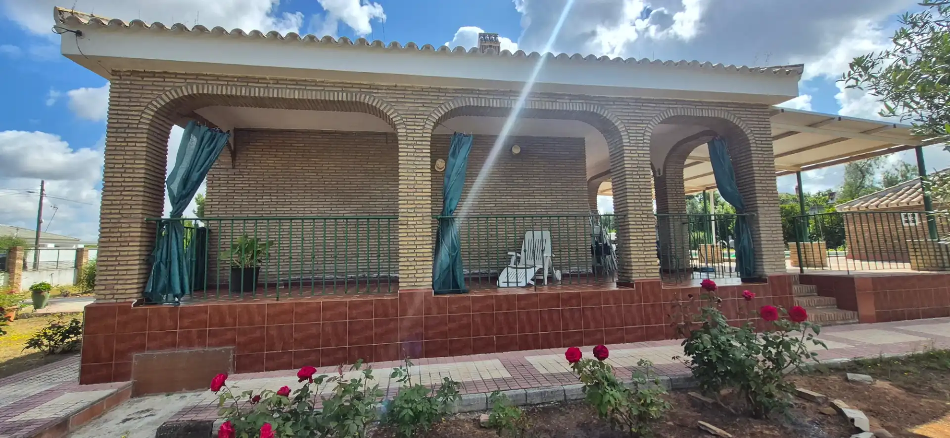 Vista exterior de Casa o chalet en venta en Carmona con Aire acondicionado, Calefacción y Jardín privado