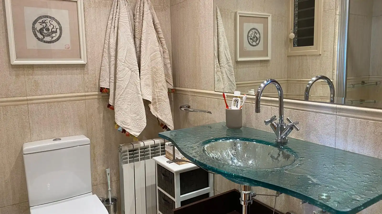 Bathroom of Flat for sale in Berga  with Heating and Balcony