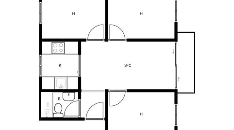Photo 3 of Flat to rent in Puerta Bonita,  Madrid Capital