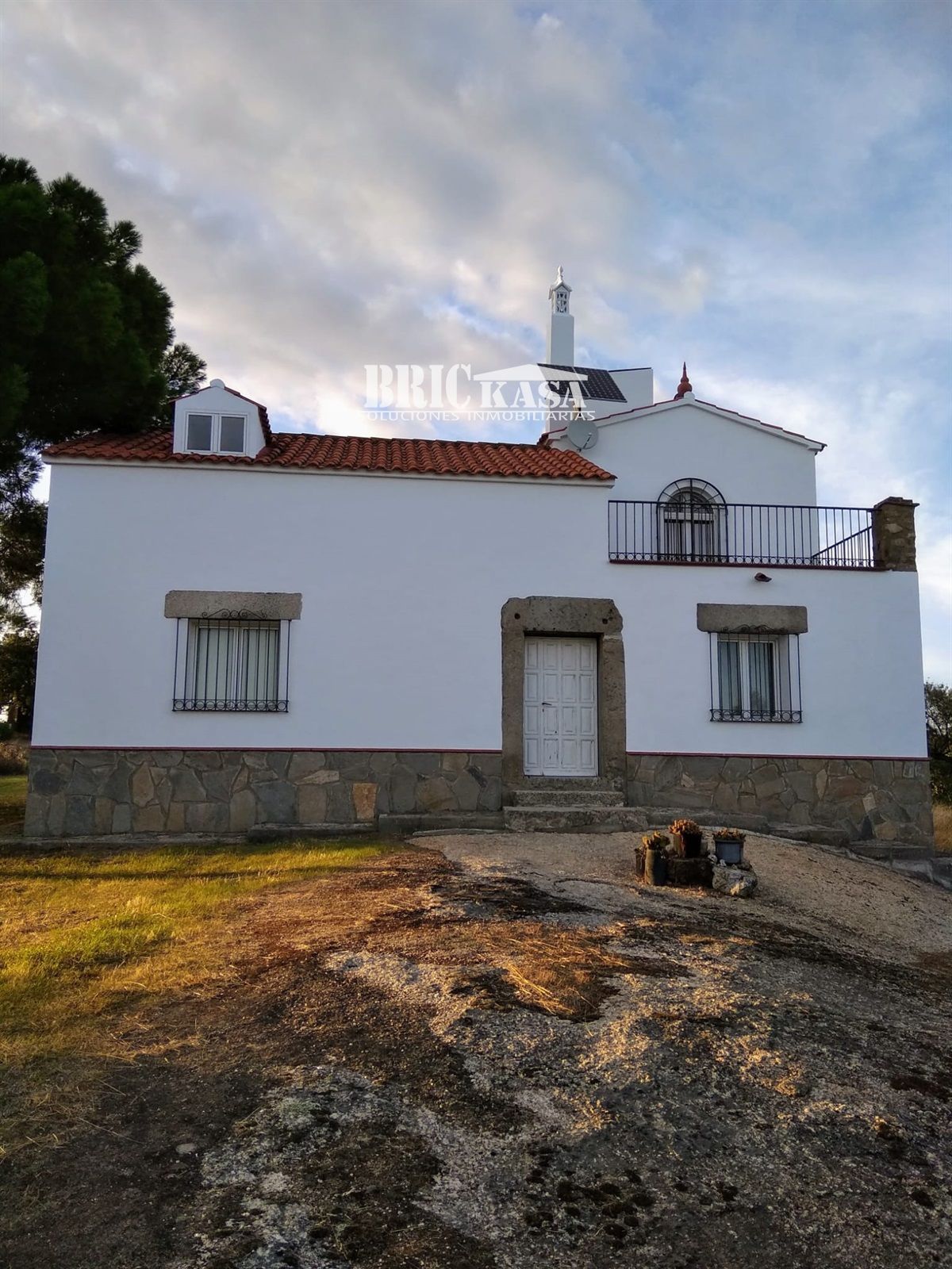 Exterior view of House or chalet for sale in Brozas  with Terrace