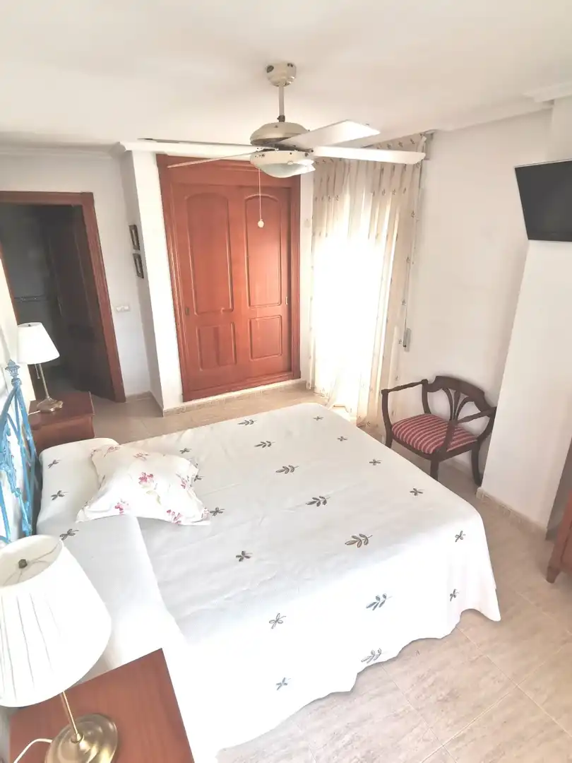 Bedroom of Apartments for rent in La Manga del Mar Menor  with Heating, Terrace and Swimming Pool
