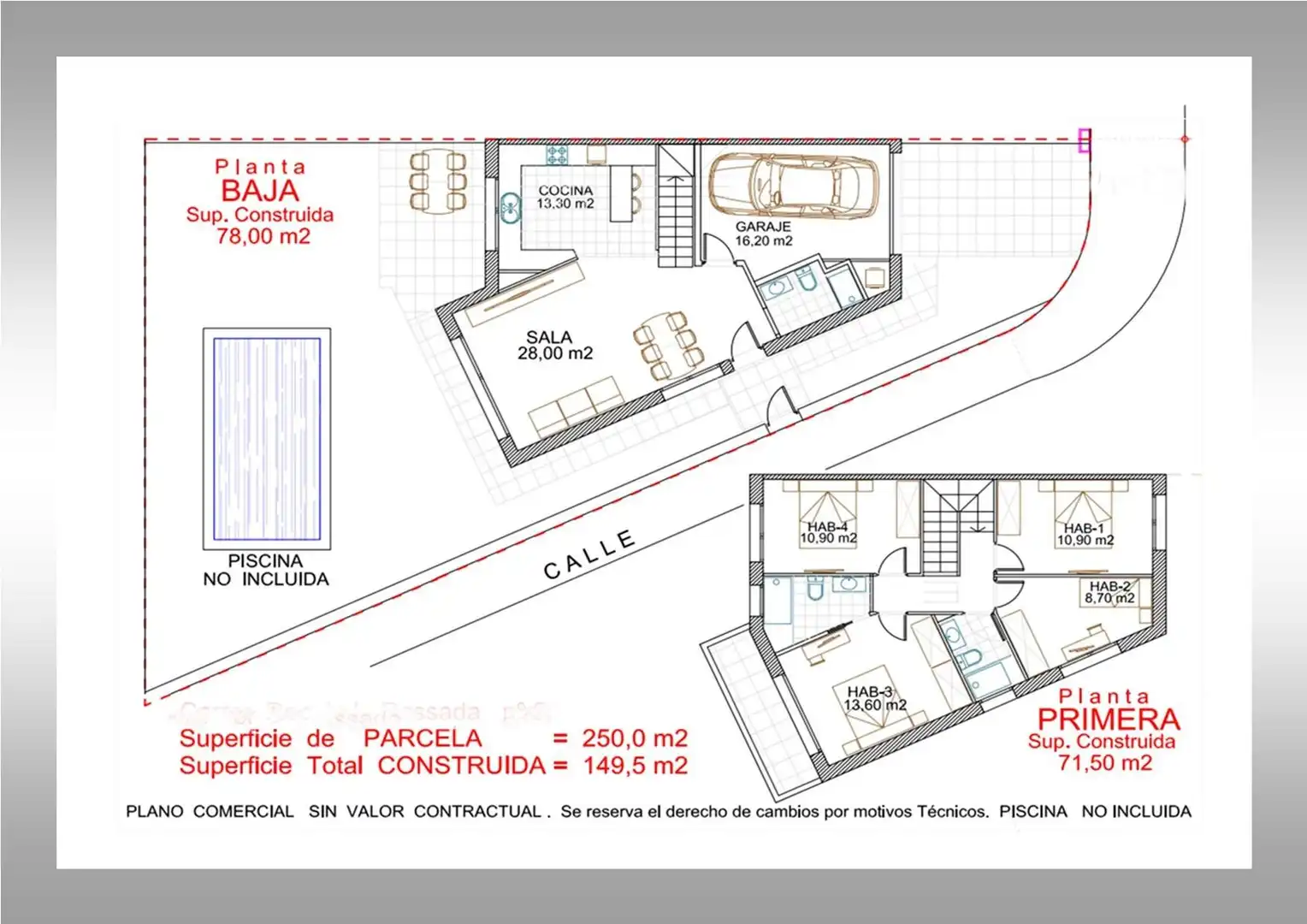 Detached homes for sale in El Pla de Santa Maria  with Air Conditioner, Private garden and Terrace