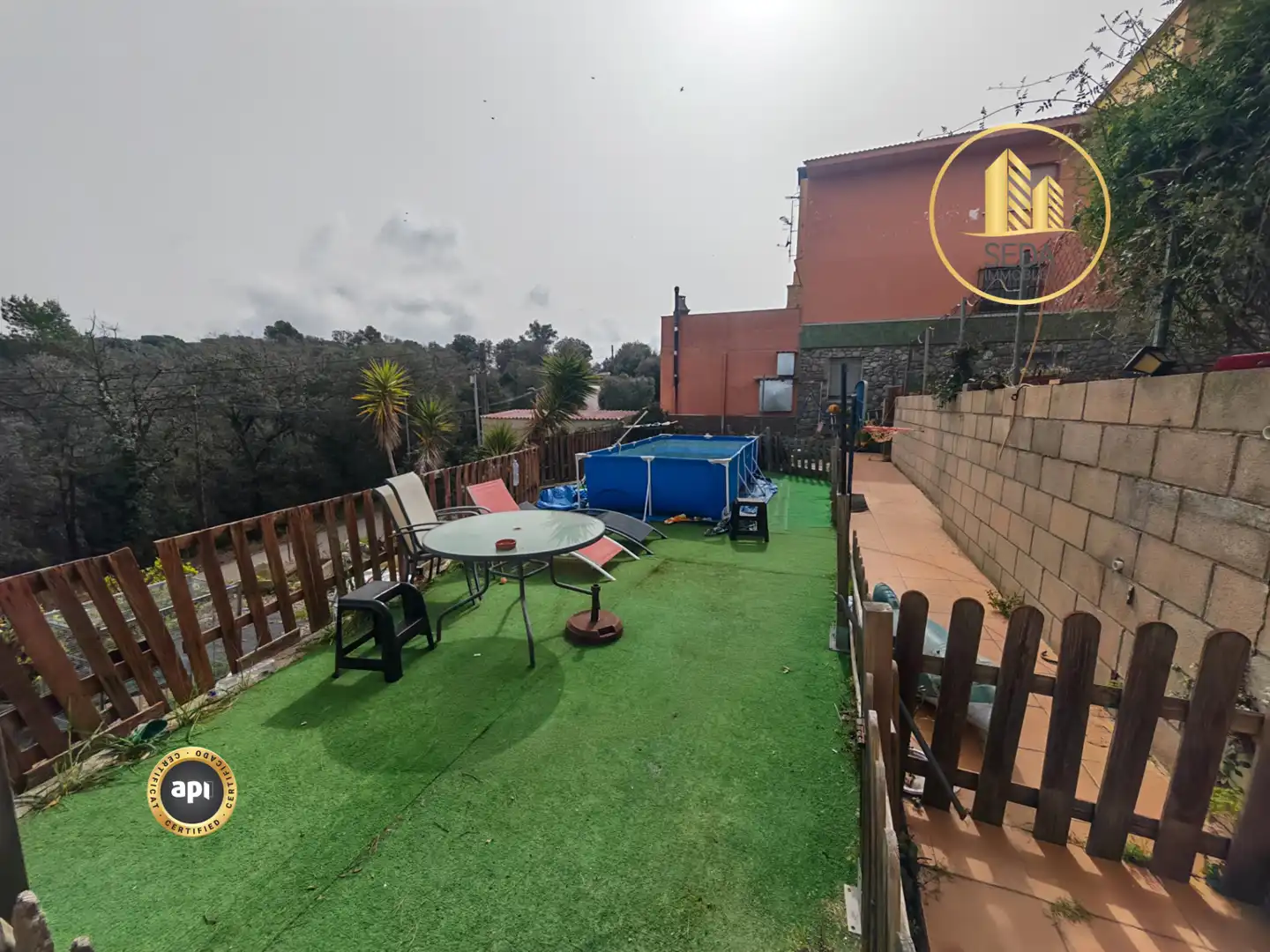 Terraza de Casa o chalet en venta en Llinars del Vallès con Calefacción y Terraza