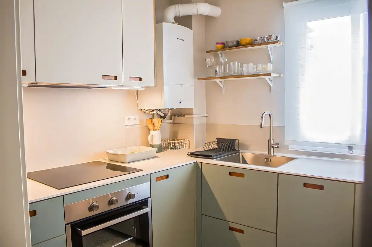 Cocina de Piso en venta en Madrid con Aire acondicionado, Calefacción y Terraza