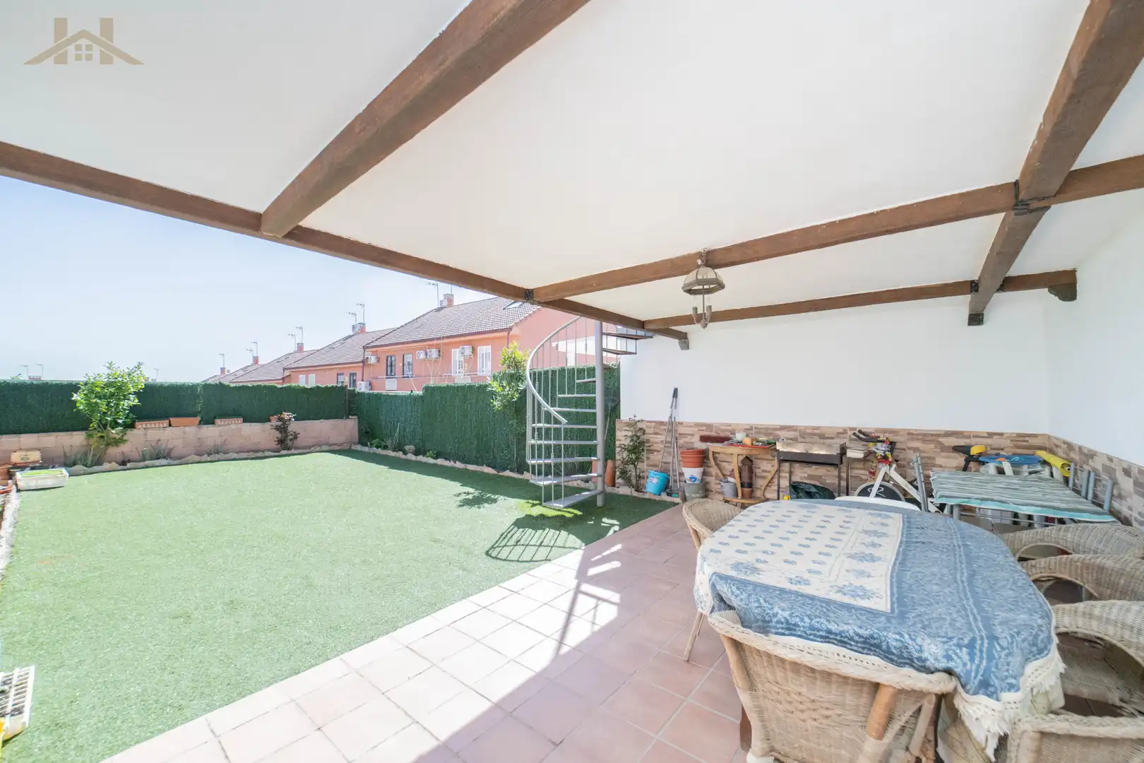 Jardín de Casa o chalet en venta en Arroyomolinos (Madrid) con Calefacción, Jardín privado y Amueblado