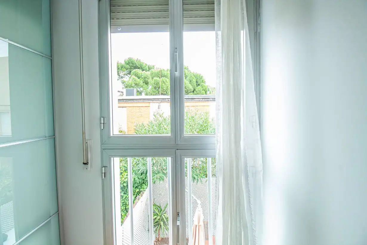 Balcony of Houses for rent in Madrid  with Air Conditioner, Heating and Private garden