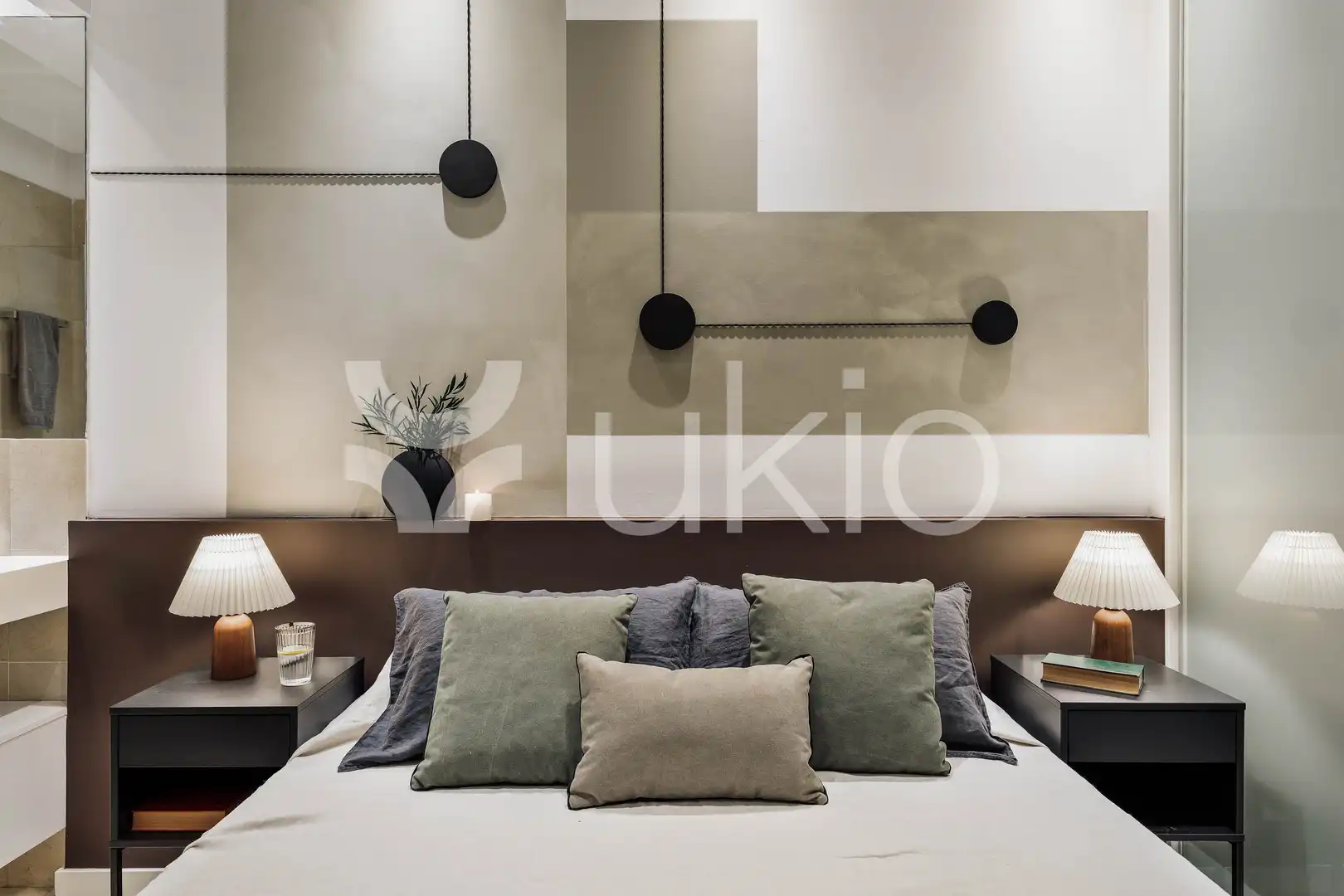 Habitación de Apartamento de alquiler en Barcelona con Aire acondicionado, Calefacción y Amueblado