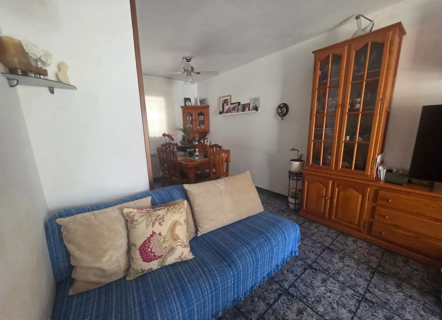 Sala de estar de Casa adosada en venta en El Vendrell con Calefacción y Trastero