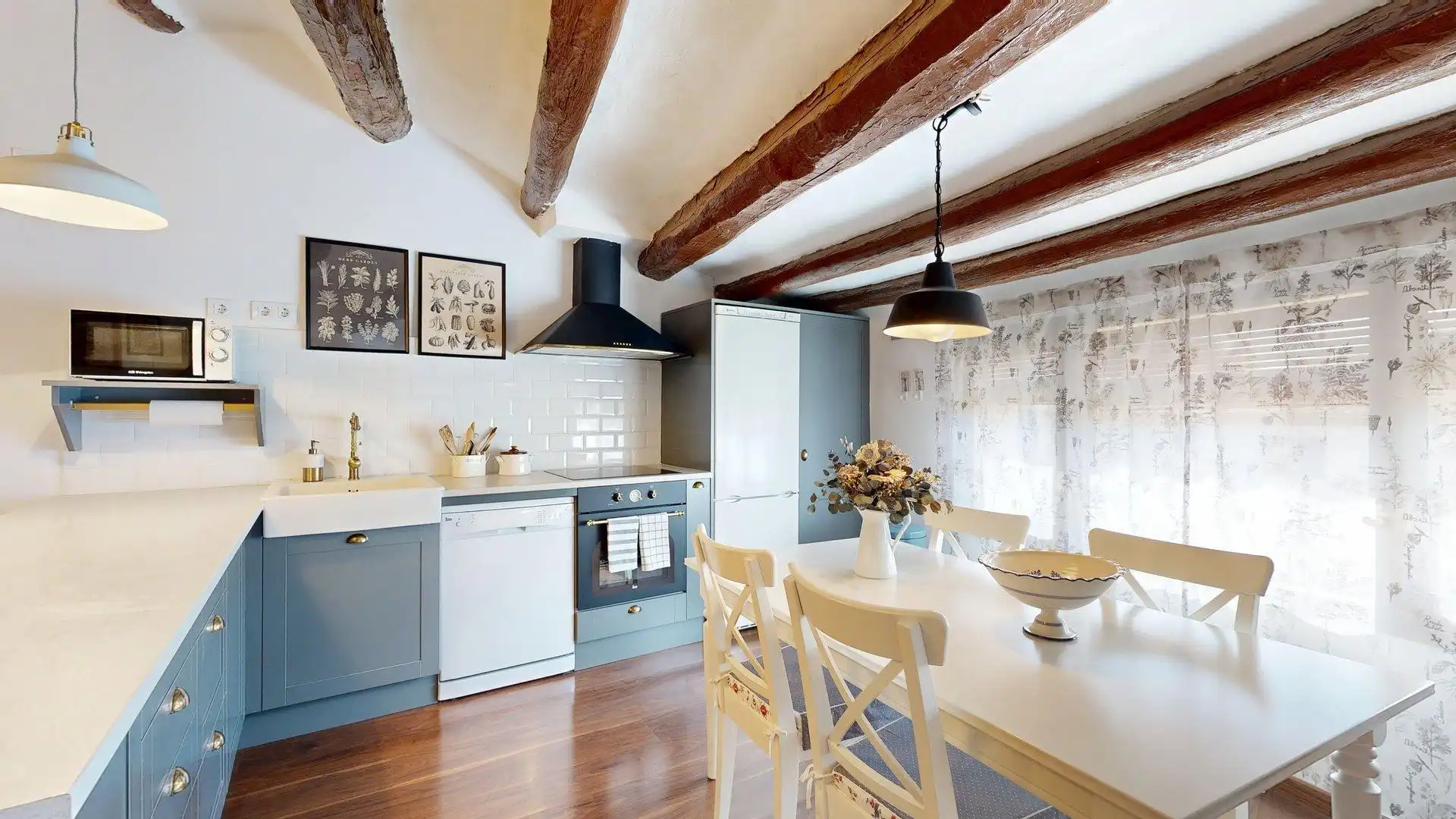 Cocina de Casa o chalet en venta en Magallón con Jardín privado, Terraza y Amueblado
