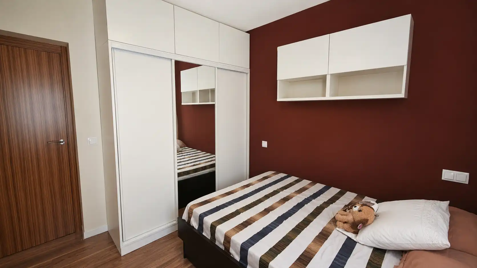 Bedroom of Flat for sale in Madrid  with Air Conditioner, Heating and Furnished