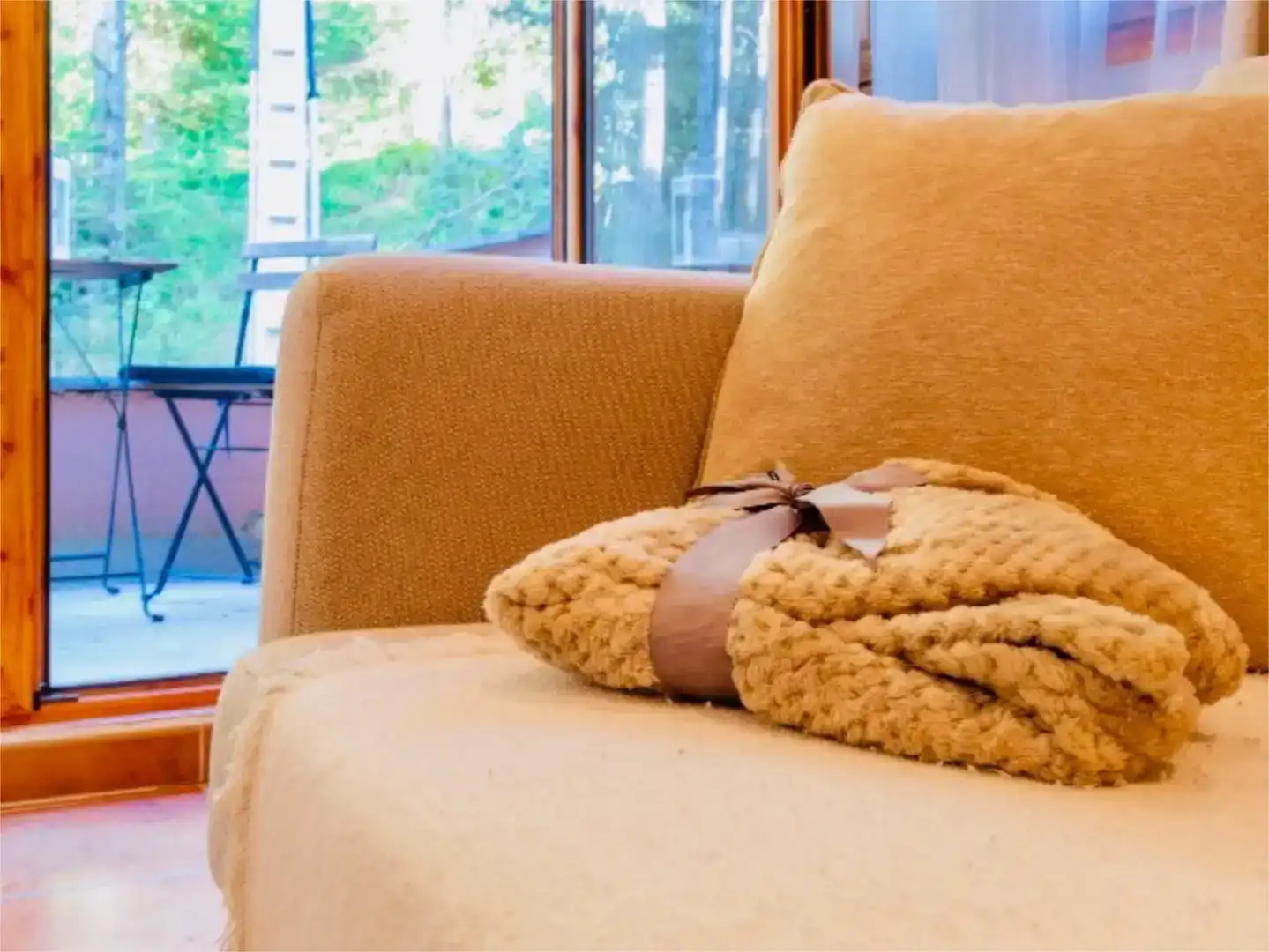 Living room of Flat for rent in Alp  with Storage room and Furnished