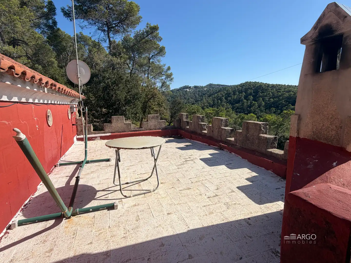 Terrassa de Casa o xalet en venda en Golf - Can Trabal