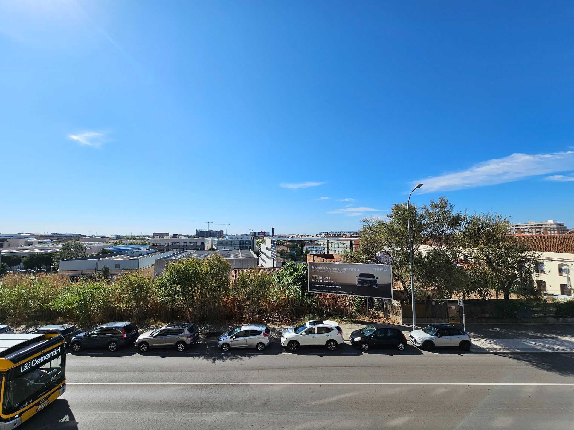 Exterior view of Flat to rent in Cornellà de Llobregat  with Heating, Terrace and Storage room