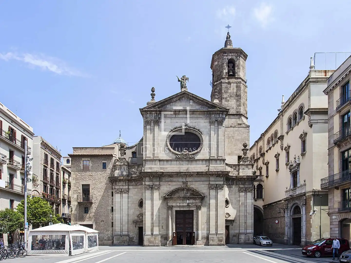 Exterior view of Flat for sale in Barcelona  with Air Conditioner, Heating and Furnished