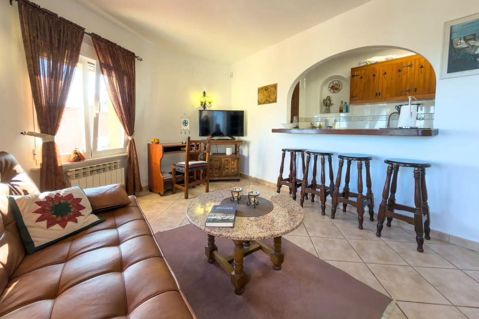 Living room of Houses for sale in Calpe / Calp