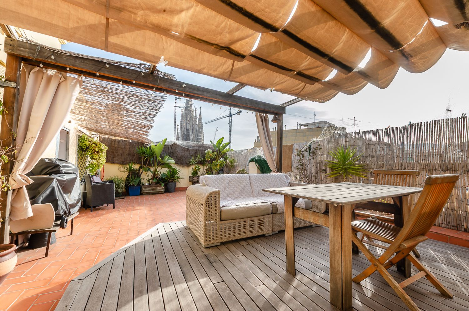 Terrassa de Àtic en venda en  Barcelona Capital amb Aire condicionat, Terrassa i Moblat