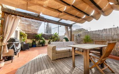 Terrace of Attic for sale in  Barcelona Capital  with Air Conditioner, Terrace and Furnished