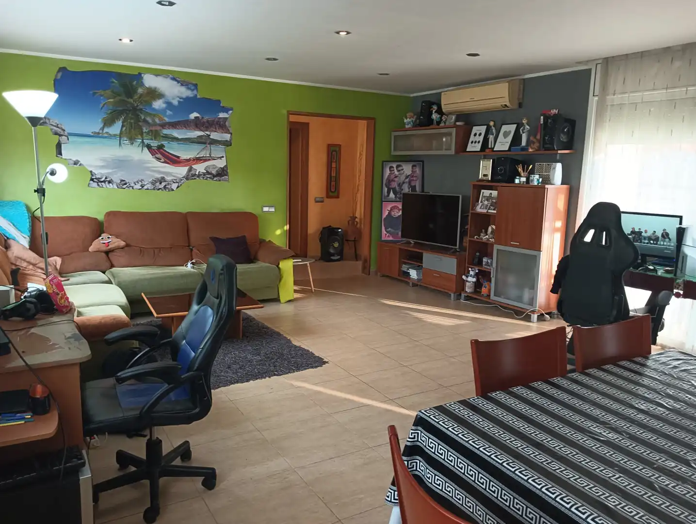 Living room of Houses for sale in Viladecavalls  with Air Conditioner, Heating and Private garden