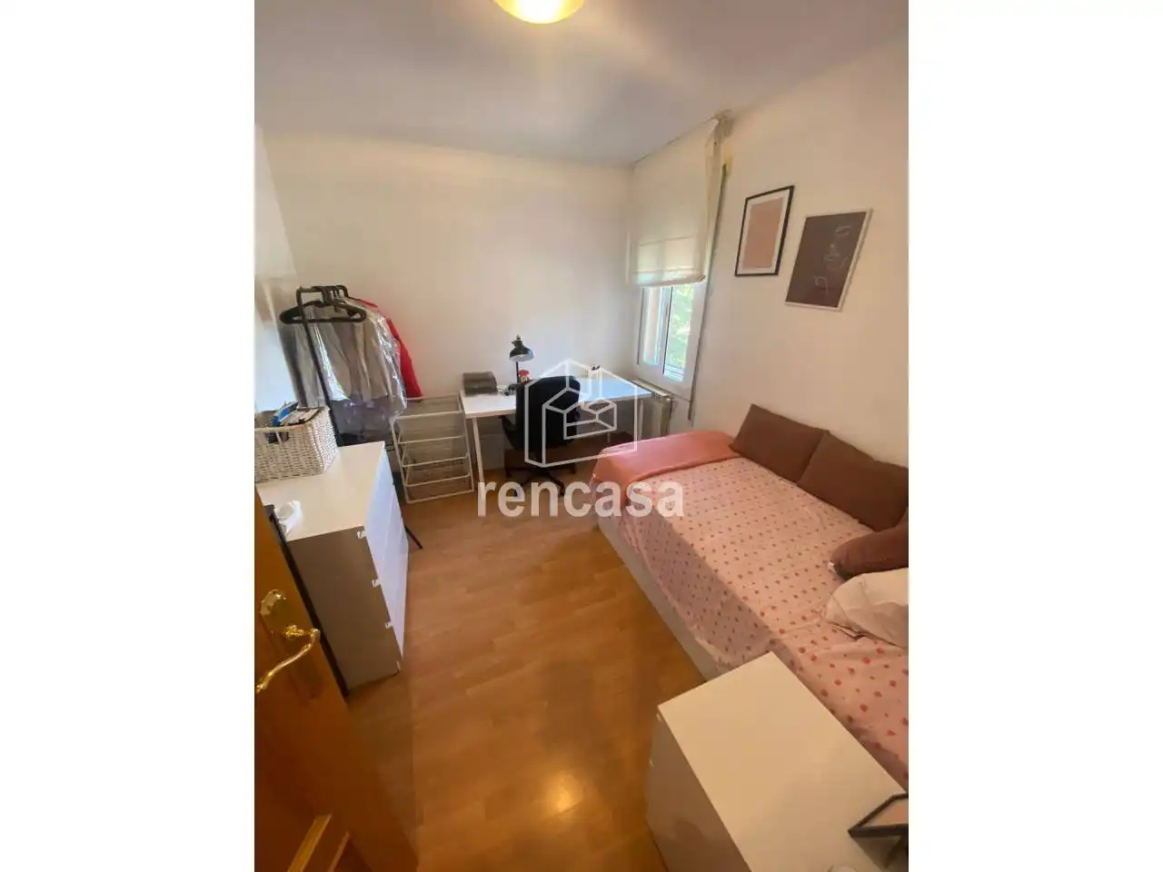 Habitación de Piso de alquiler en Lleida con Parquet, Amueblado y Balcón
